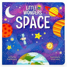 Load image into Gallery viewer, Little Wonders ~ Space Interactive Board Book