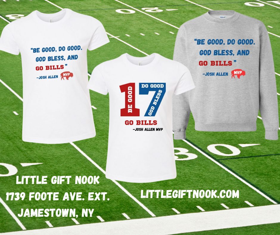 Be Good, Do Good, God Bless Josh MVP tshirts and sweatshirts on green football field background- Little Gift Nook