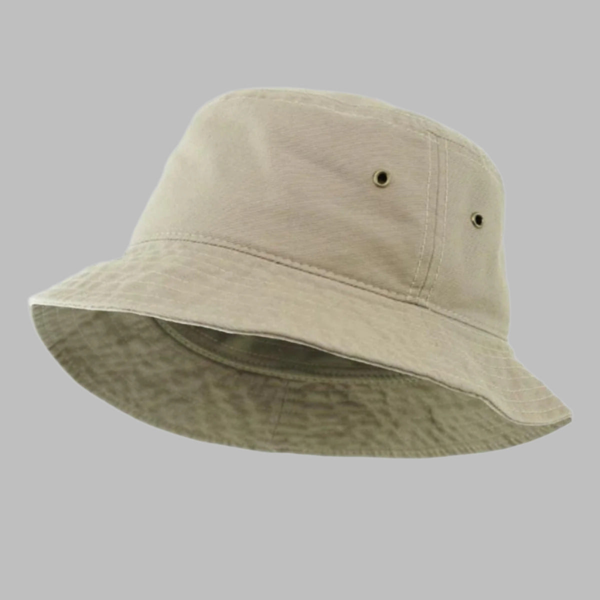Child Tan Bucket Hat. Fits kids ages 6 and up. - Little Gift Nook