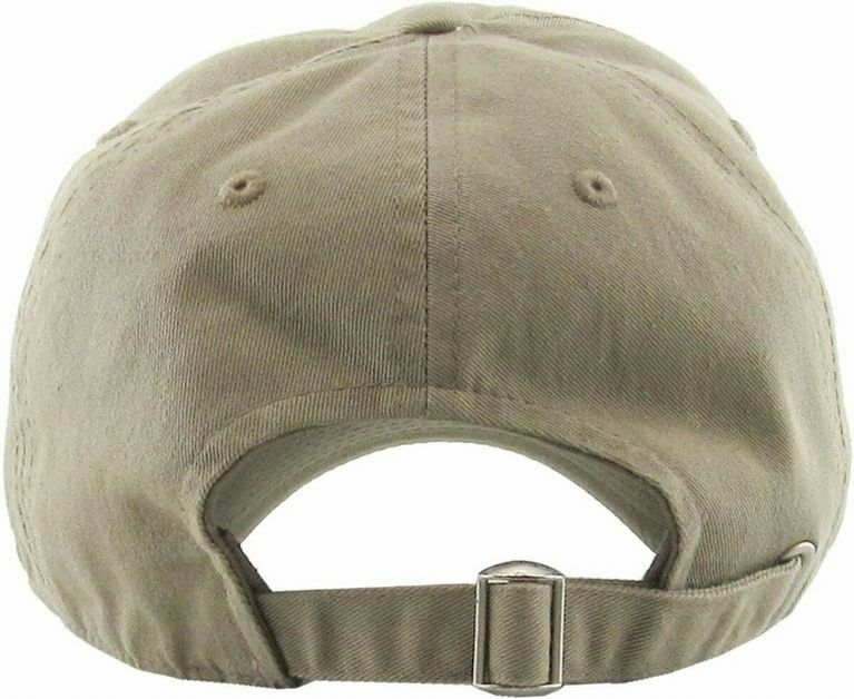 Kids Tan Baseball Hat. Adjustable in back.- Little Gift Nook