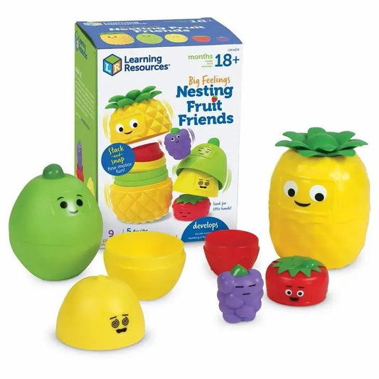 Learning Resources Big Feelings Nesting Fruit. Colors, sizes, and find motor skills. - Little Gift Nook
