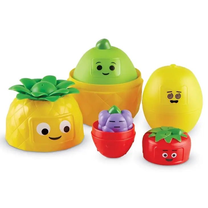 Learning Resources Big Feelings Nesting Fruit. Cute nesting colored fruit. - Little Gift Nook
