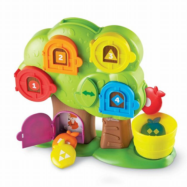 Learning Resources Hide & Seek Learning Treehouse. Fill and spill toddler toy.- Little Gift Nook