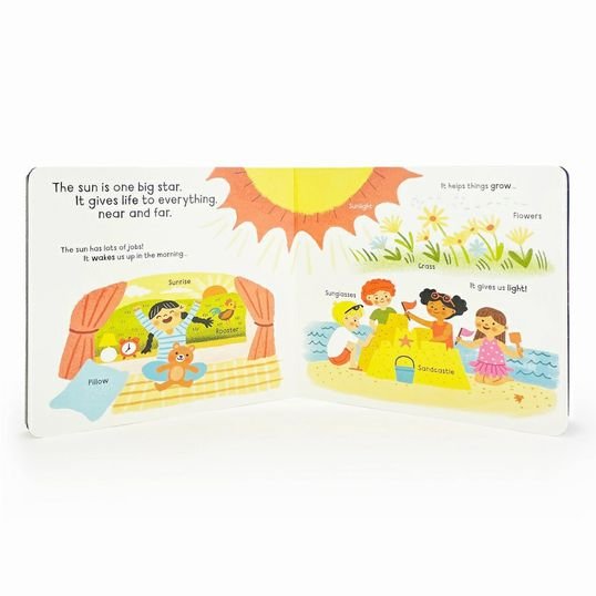 Little Wonders Space Interactive Board Book - Little Gift Nook