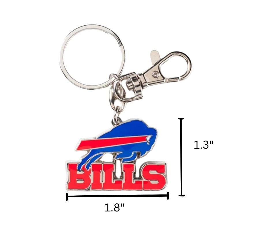 NFL Buffalo Bills Logo Heavyweight Keychain size - Little Gift Nook