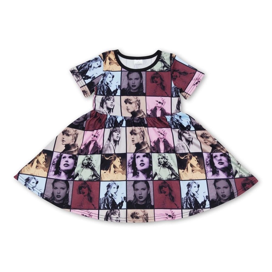 Singer Eras Dress soft stretchy dress for swifties - Little Gift Nook