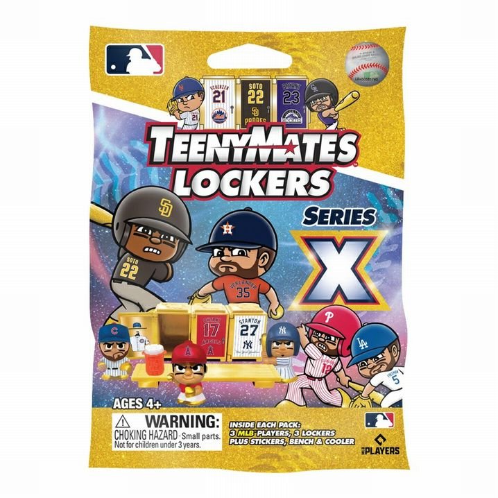 Teenymates Series 11 Mlb Locker Room Set Blind Bag Collectable - Little Gift Nook