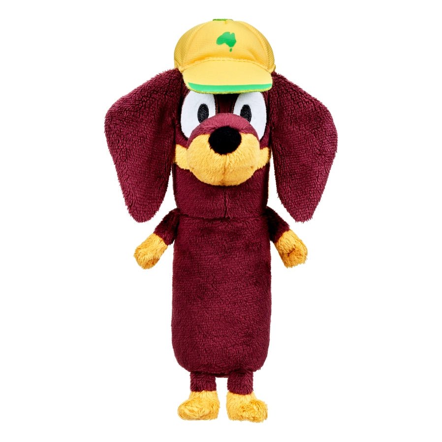 Bluey Moose mini plush toy by Moose Toys, 8 inches tall, soft and cuddly stuffed animal, Moose character front view on white background, perfect gift for toddlers and kids – Little Gift Nook