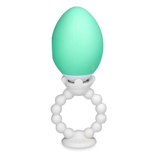 The Teething Egg The Grippie Ring attachment holder. Connects to Teething Egg for a better hold. Made in USA. - Little Gift Nook