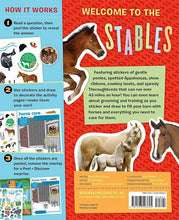 Load image into Gallery viewer, Peel &amp; Discover Horses ~ Sticker Activity Book NEW