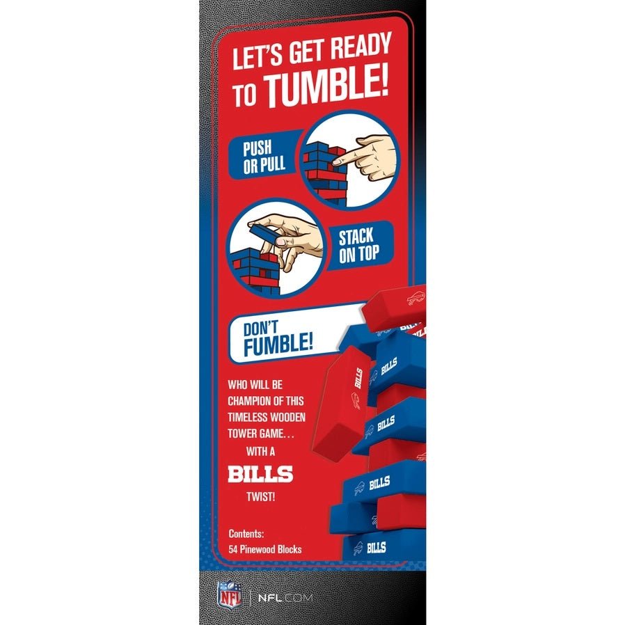 Buffalo Bills NFL Tumble Tower - Little Gift Nook