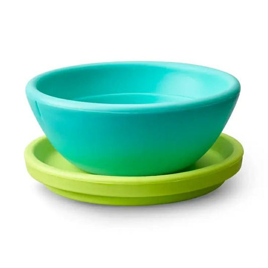 GoSili Silicone Bowl and Plate Set – Microwave Safe, Airtight Food Storage, BPA-Free - Little Gift Nook