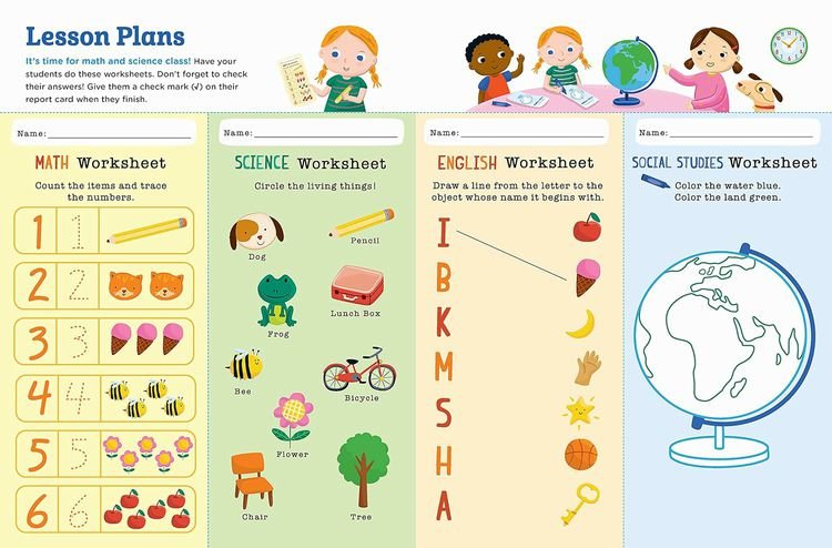 I Want to be a Teacher Activity Book - Little Gift Nook