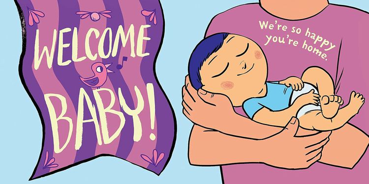 Indestructible Welcome, Baby! Book ~ Chew Proof, Rip Proof, & Washable - Little Gift Nook
