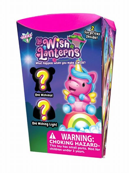 Lil Wish Lanterns Mystery Box. 1 Mystery Pet & Light Up Base! Box contains 1 mystery pet animal and 1 light up base inside. Collectible.- Little Gift Nook