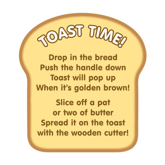 Melissa & Doug Bread & Butter Toast Toaster Set - Little Gift Nook