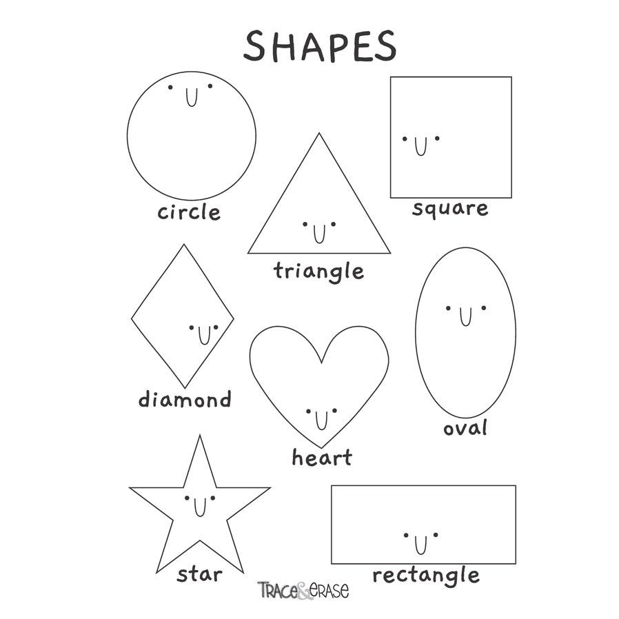 Trace Erase Smart Start Drawing, Tracing Set - Little Gift Nook
