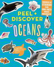 Load image into Gallery viewer, Peel &amp; Discover Oceans Sticker Activity Book NEW