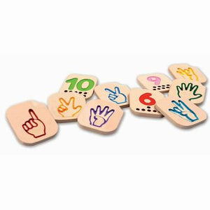 Plan Toys Hand Sign Numbers 1-10 NEW