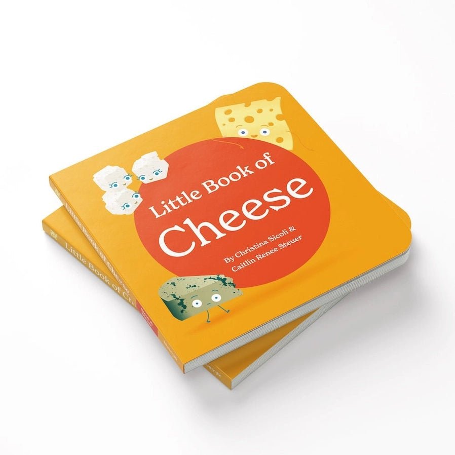 Little Book of Cheese Board Book. Stacked. - Little Gift Nook