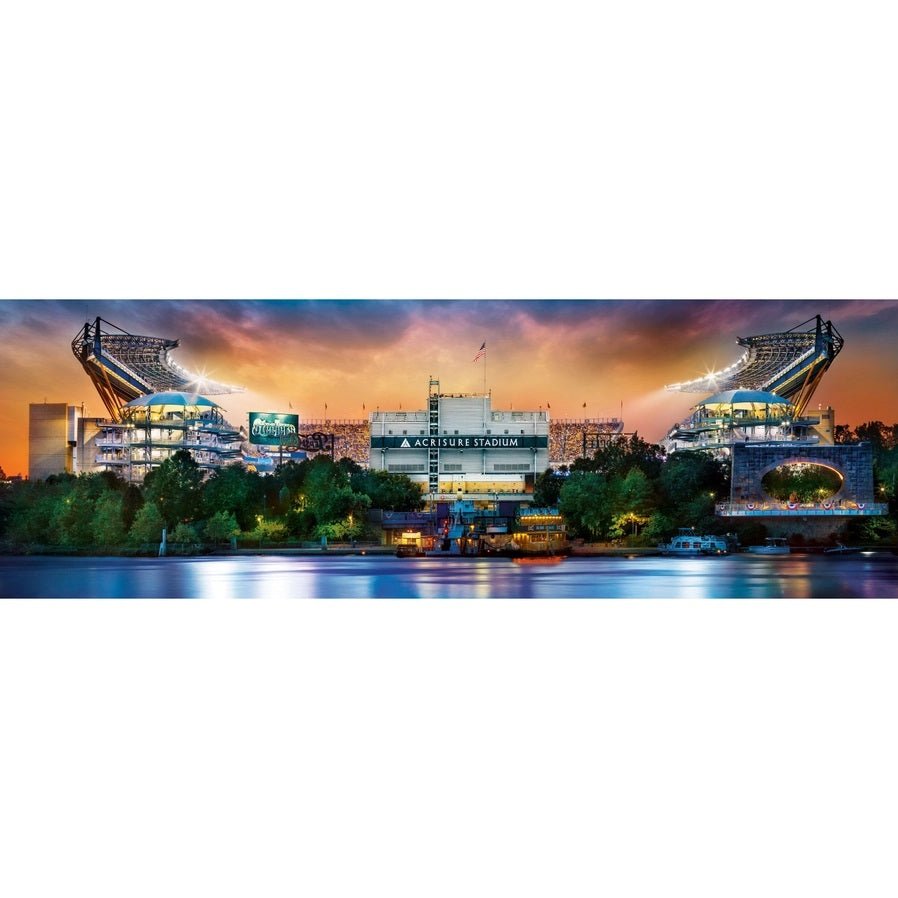 Pittsburgh Steelers NFL 1000pc Pano Stadium Jigsaw Puzzle built.  - Little Gift Nook