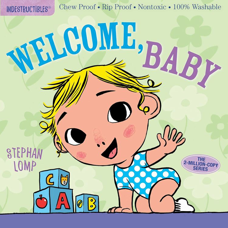 indestructible baby book welcome baby.