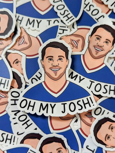 Oh My Josh Josh Allen Buffalo Bills Sticker 3