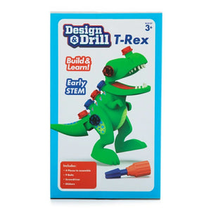 Design & Drill® T-Rex Build & Learn *Preorder*