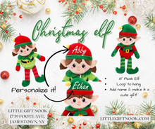 Load image into Gallery viewer, 8&quot; Elf Plush Doll