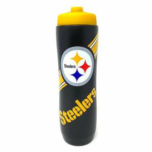 Pittsburgh Steelers Squeezy Water Bottle 32oz