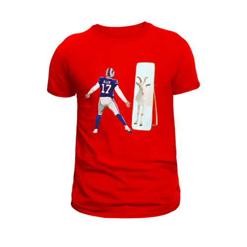 Bills Josh Allen Goat Tshirt - Little Gift Nook