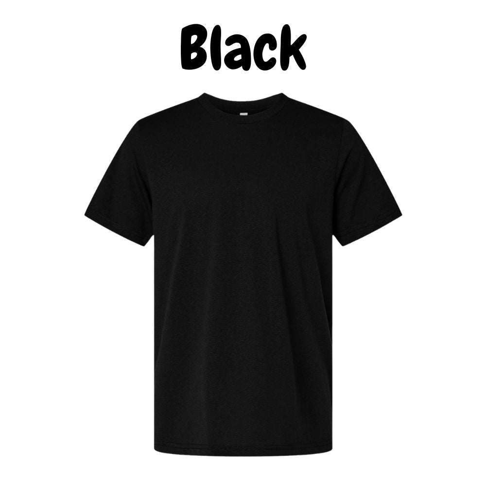Bella Canvas black unisex custom tshirt - Little Gift Nook
