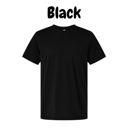 Bella Canvas black unisex custom tshirt - Little Gift Nook