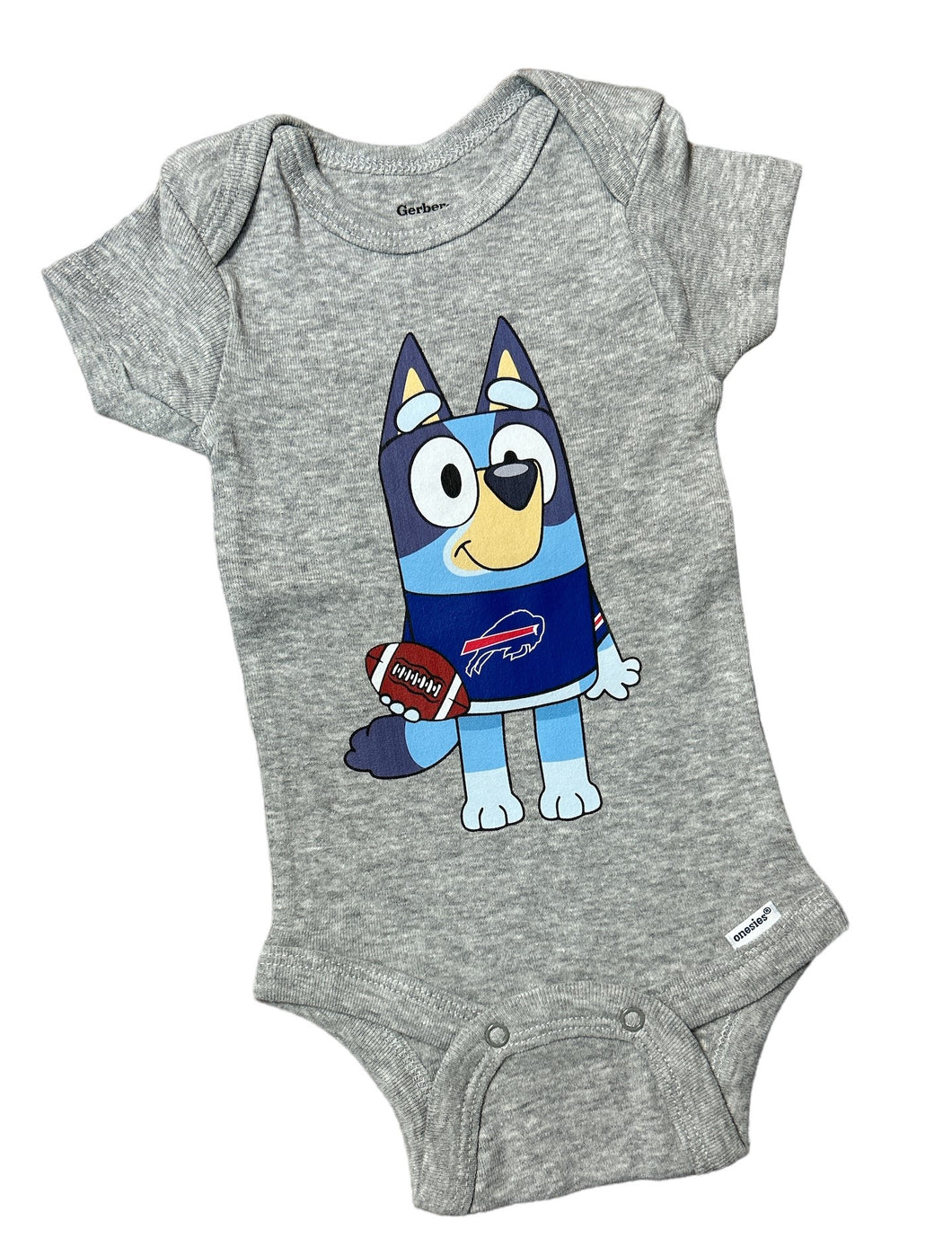 Blue Dog Buffalo Football Tshirts - Little Gift Nook