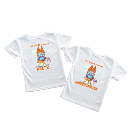 Bluey BINGO This Episode is called Preschool Kindergarten 1st Grade Tshirts - Little Gift Nook