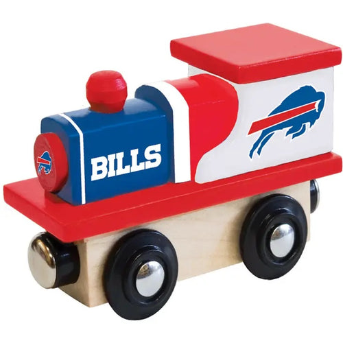 Buffalo Bills Toy Wooden Train Engine - Little Gift Nook