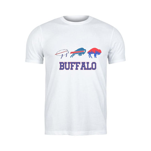 Buffalo Through Time Unisex T-Shirt - Let's Go Bills! - Little Gift Nook