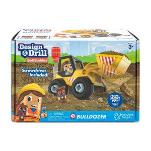 Design & Drill® Bolt Buddies Bulldozer - Little Gift Nook