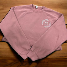 Load image into Gallery viewer, Dusty Rose MAMA Floral Soft Crewneck Sweatshirt - Little Gift Nook