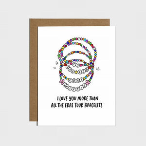 Eras Friendship Bracelets Card - Little Gift Nook