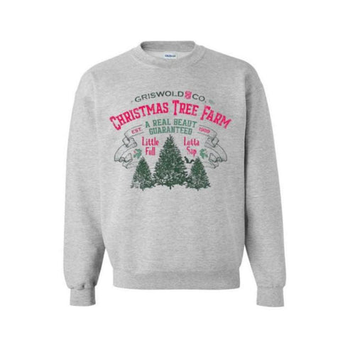 Griswold Christmas Tree Farm Crewneck Sweatshirt - Little Gift Nook