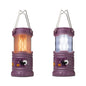 Halloween Witching Hour Pop-Up Lantern. Purple base, 2 different lights. White light and flame. Pull up and push down to switch. - Little Gift Nook