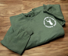 Load image into Gallery viewer, Hello Hunting Season, Goodbye Husband Sweatshirt - Little Gift Nook