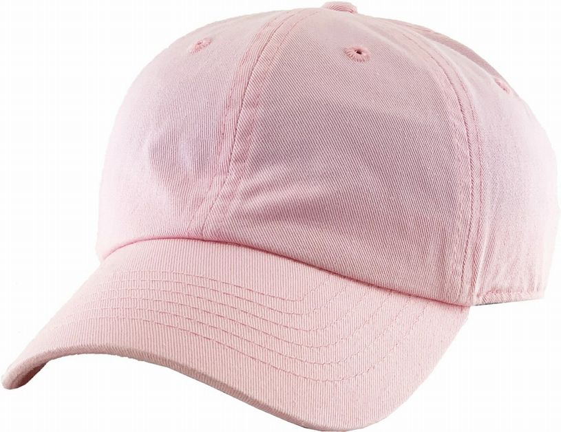 Kids Pink Baseball Hat. Light pink baseball hat with adjustable back. 2 different sizes available. - Little Gift Nook