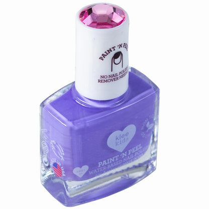 Klee Naturals Peel-Off Nail Polish – Hartford Purple Made in USA! Fast drying - Little Gift Nook