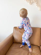 Load image into Gallery viewer, Let&#39;s Go Bamboo Buffalo Zippy Sleeper - Little Gift Nook