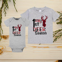 Load image into Gallery viewer, My 1st Hunting Season Baby Toddler Tshirt. Little Gift Nook.