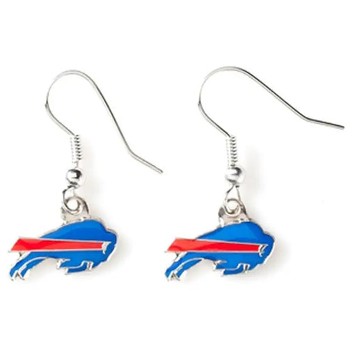 NFL Buffalo Bills Logo Dangle Earrings - Little Gift Nook