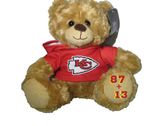 NFL Kansas City Chiefs 9" Rally Man Hoodie Teddy Bear - Little Gift Nook