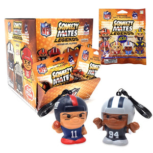 NFL Squeezymates Legends 2025 Squeezy Slow Rise Keychain Players - Little Gift Nook